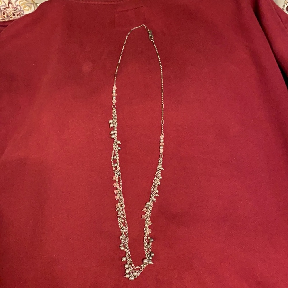 Silver necklace